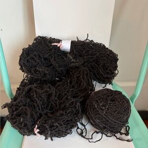 Mystery Natural Fiber Charcoal Black Yarn